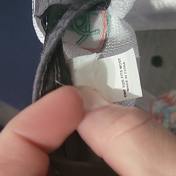 Ariat Snapback Trucker Hat Aztec Embroidered Logo Mesh Adjustable Turquoise Osfa - Picture 4 of 7